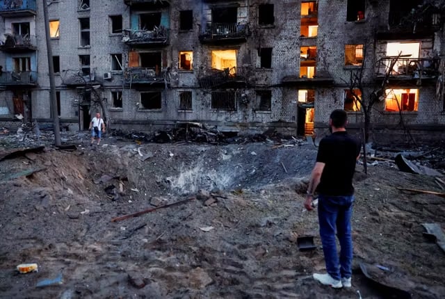 Kiyevə hücum: 11 ölü, 56 yaralı... - YENİLƏNİB