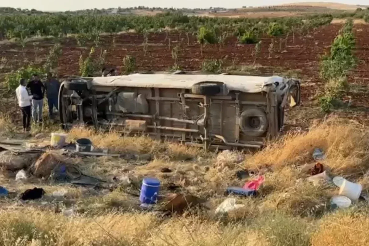 Türkiyədə mikroavtobus dərəyə aşıb: 22 yaralı