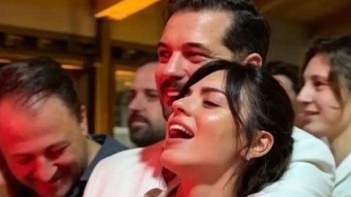Çağatay sevgilisi ilə toyda - FOTO