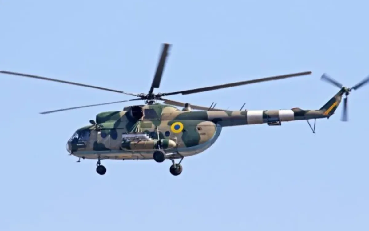 Ukrayna helikopteri qəzaya uğrayıb: ölənlər var