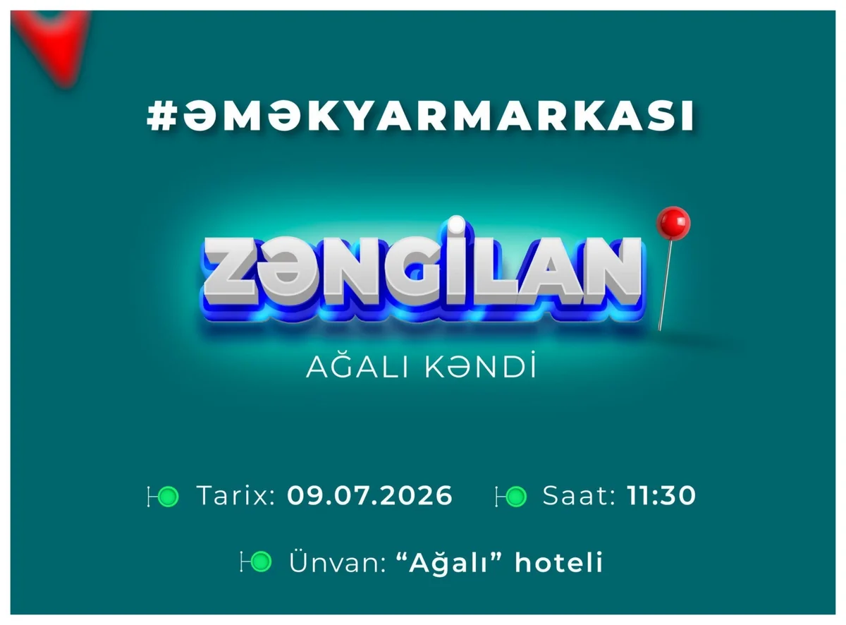 Zəngilanda əmək yarmarkası keçiriləcək