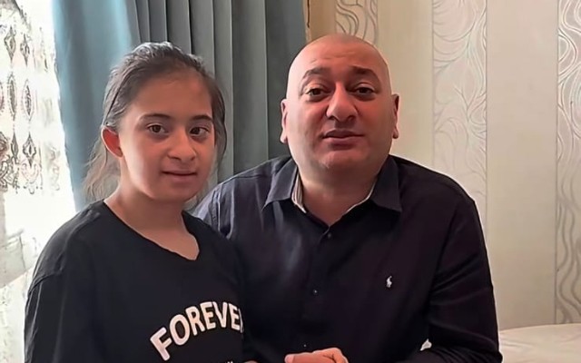 Qalmaqaldan sonra İlkin Misgərli autizmli uşağı ziyarət etdi - VİDEO