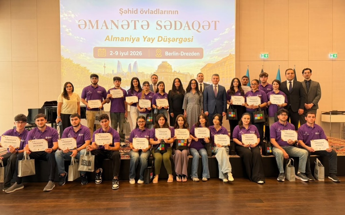 Şəhid övladlarının Almaniyada “Əmanətə Sədaqət” yay düşərgəsi keçirildi - FOTOLAR