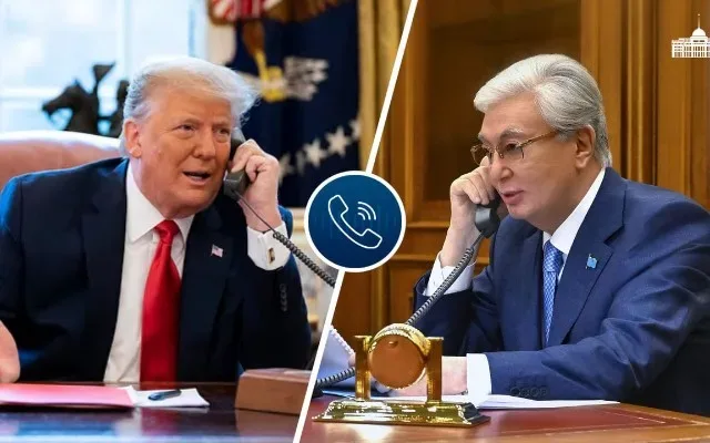 Tokayev Trampı Qazaxıstana dəvət etdi