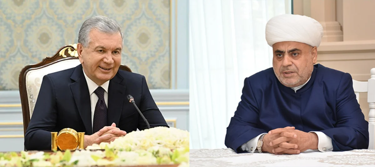 Özbəkistan Prezidenti Allahşükür Paşazadəyə orden verdi