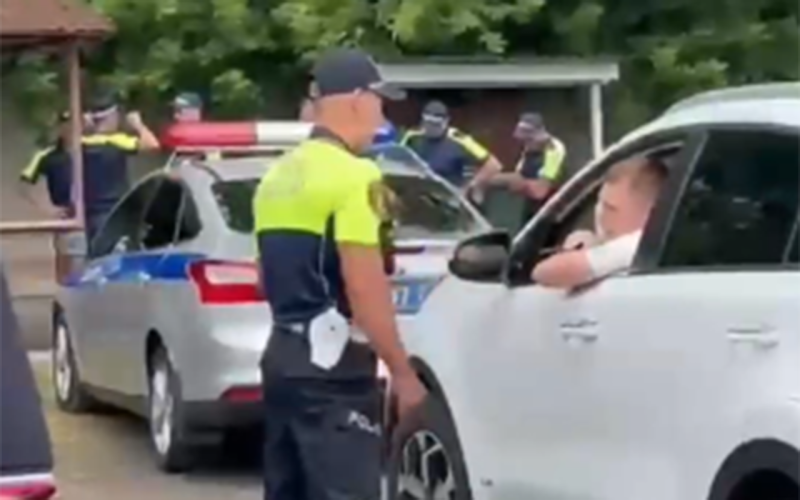 Yol polisimiz MDB birincisi oldu - VİDEO