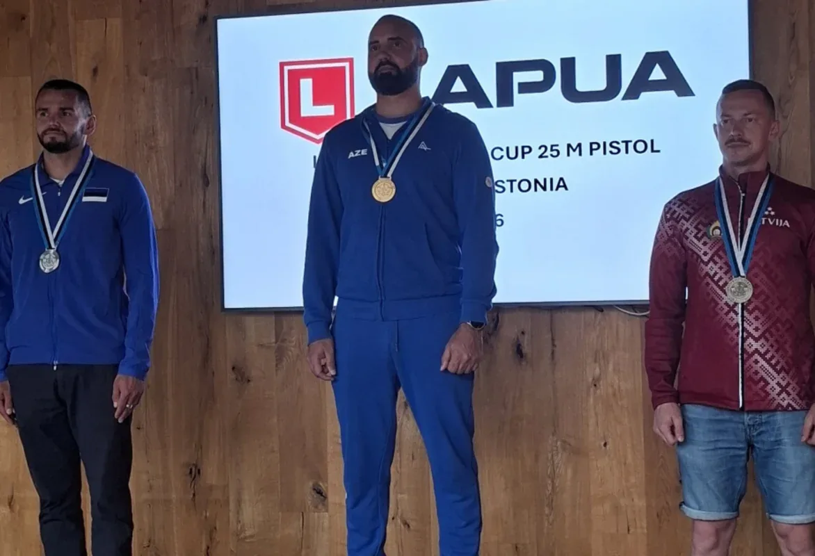 Azərbaycan atıcısı Avropa Kubokunda qızıl medal qazandı 