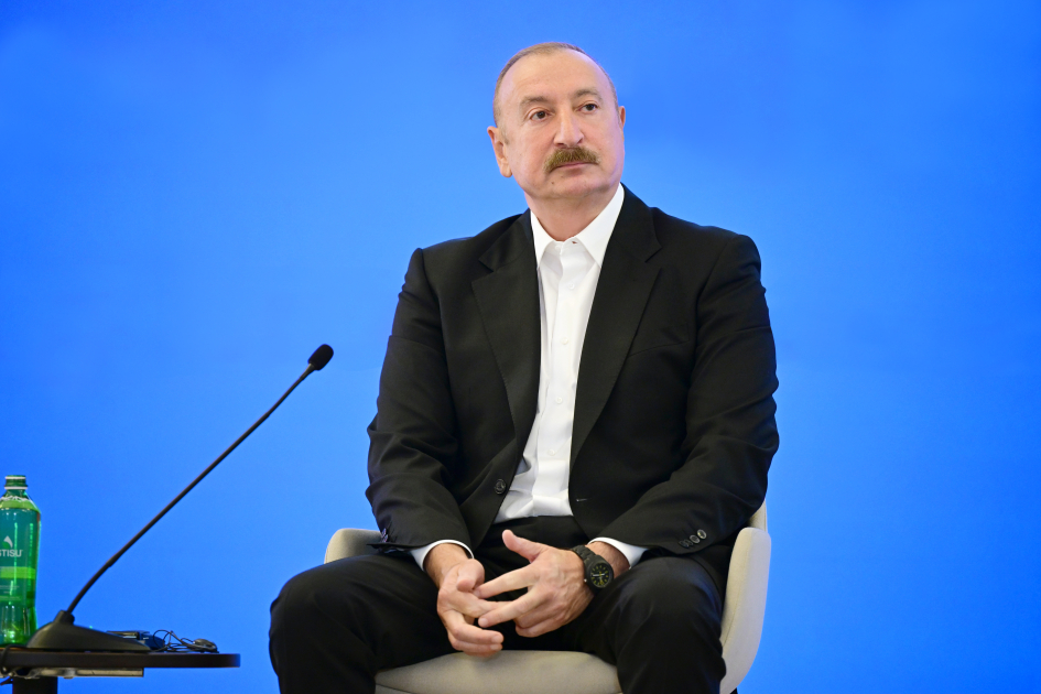 Prezident IV Şuşa Qlobal Media Forumunin açılışında iştirak etdi - FOTOLAR - YENİLƏNİB