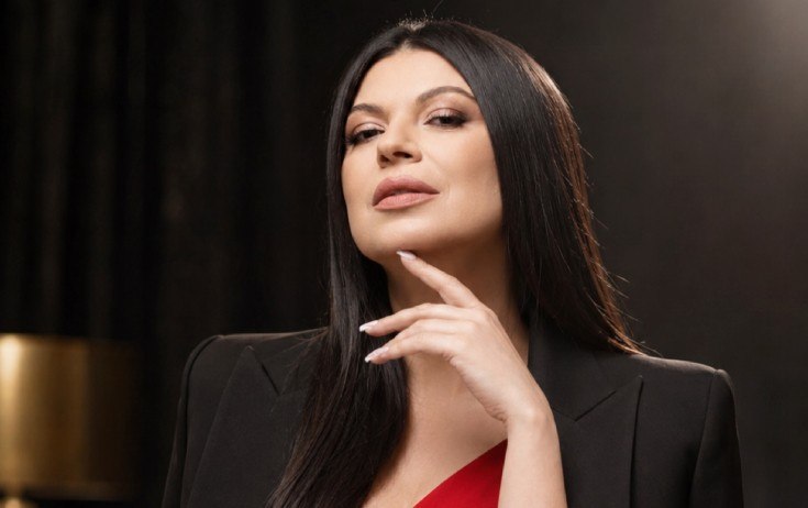 Zümrüd Qasımova ayrıldığı həyat yoldaşı ilə - Foto
