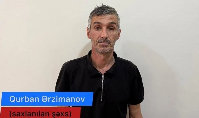 Ərzimanov saxlanıldı