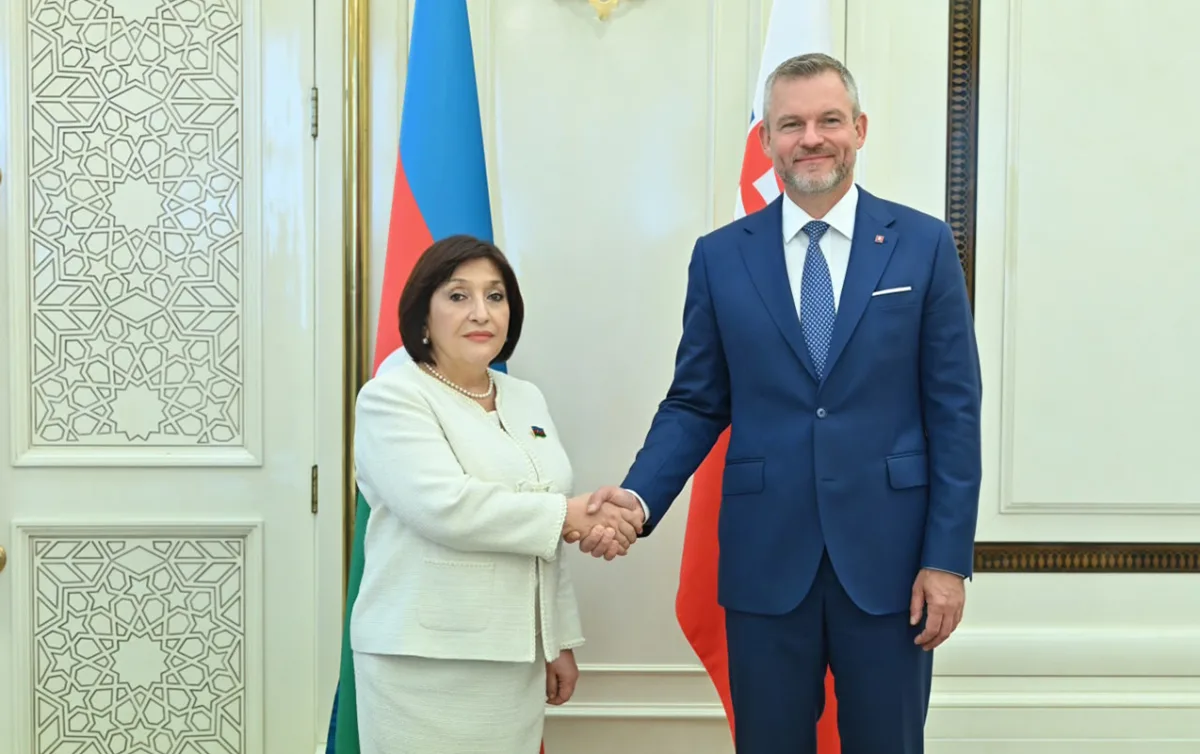 Sahibə Qafarova Pelleqrini ilə görüşüb - FOTO