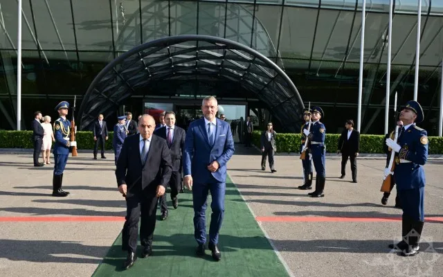 Pelleqrininin Azərbaycana səfəri başa çatdı - FOTO