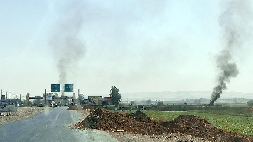 Ərbildə ABŞ hərbi bazasına zərbə endirildi