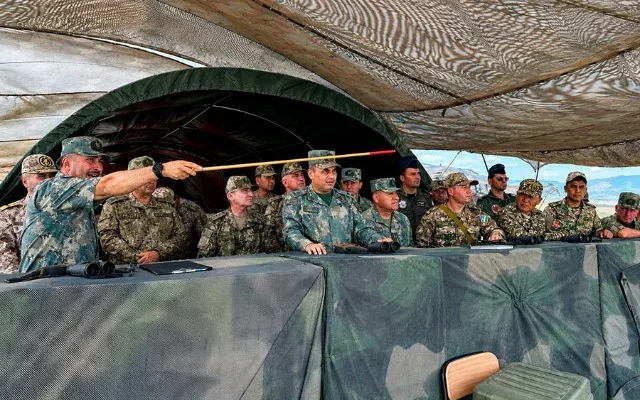 Azərbaycanda 5 ölkənin iştirakı ilə hərbi təlim keçiriləcək - FOTOLAR