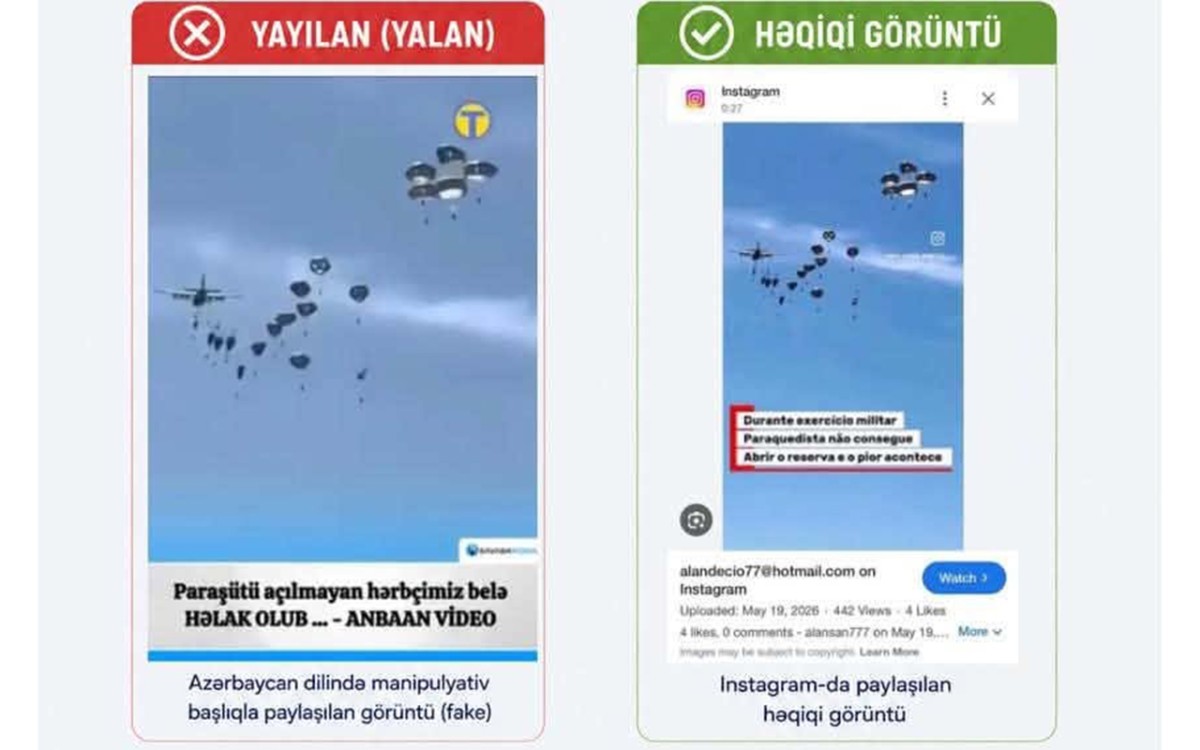 Ölən hərbçimizlə bağlı yayılan görüntülər yalandır - FOTO