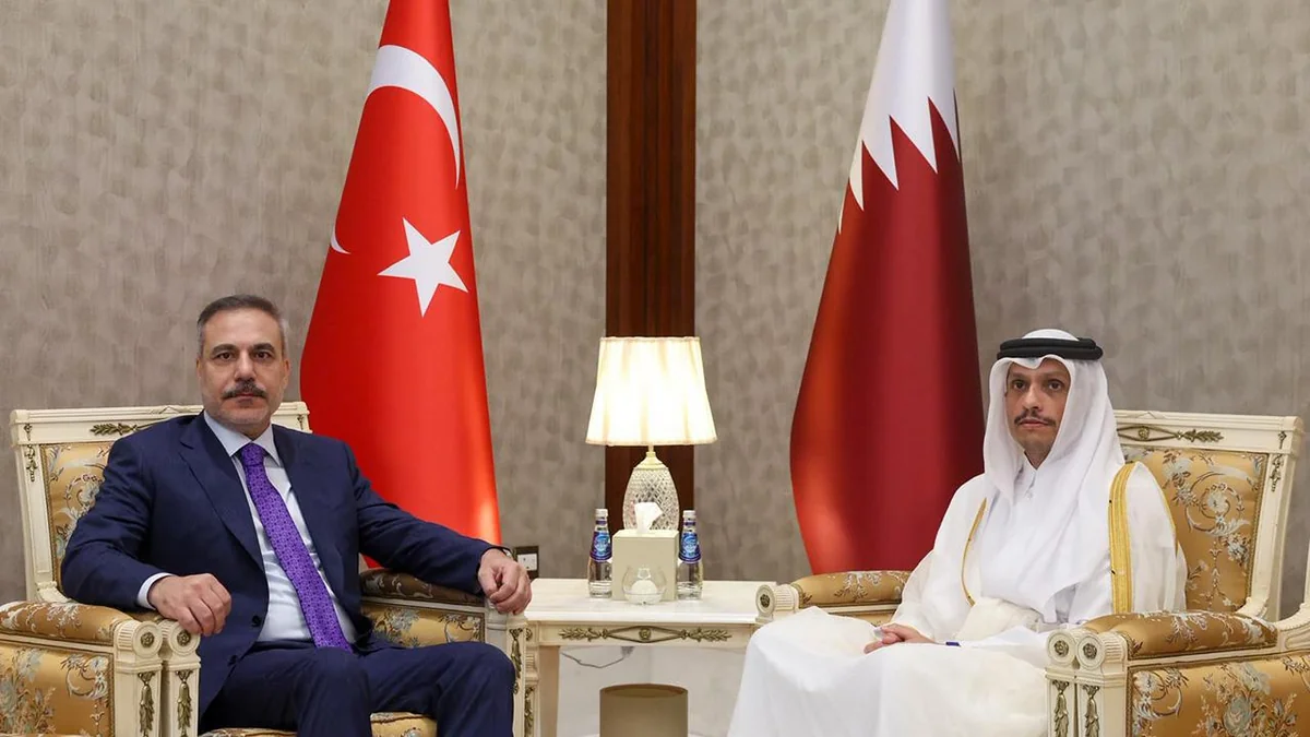 Hakan Fidan Qətərin Baş naziri ilə görüşüb