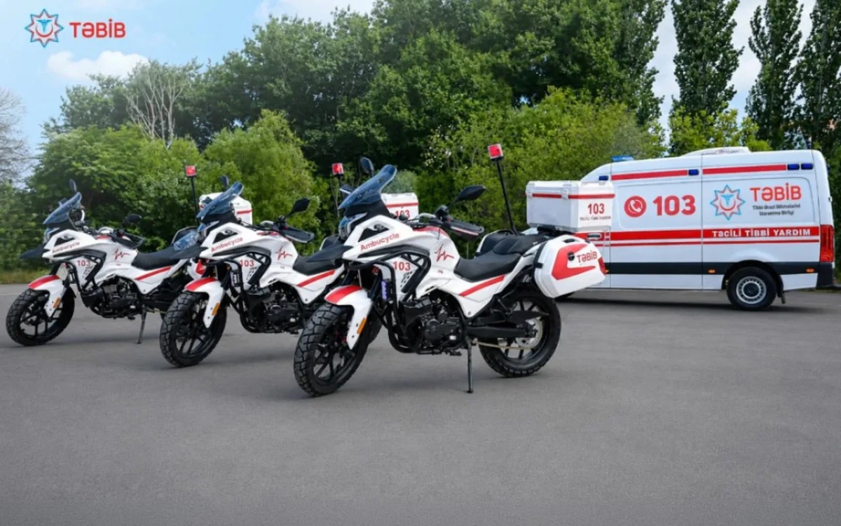 Ambucyclelar fəaliyyətə başladı