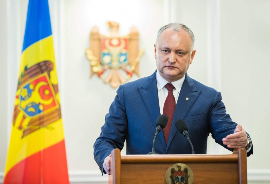 İqor Dodon: Moldovada növbədənkənar parlament seçkiləri keçirilməlidir