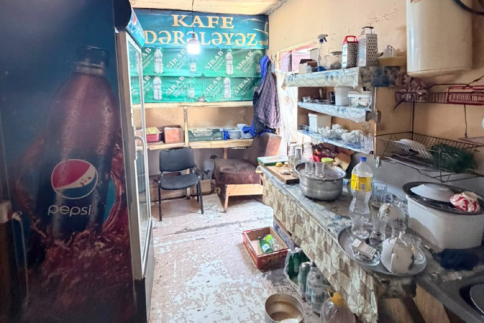 Suraxanıda kafedə nöqsanlar aşkarlandı - FOTOLAR