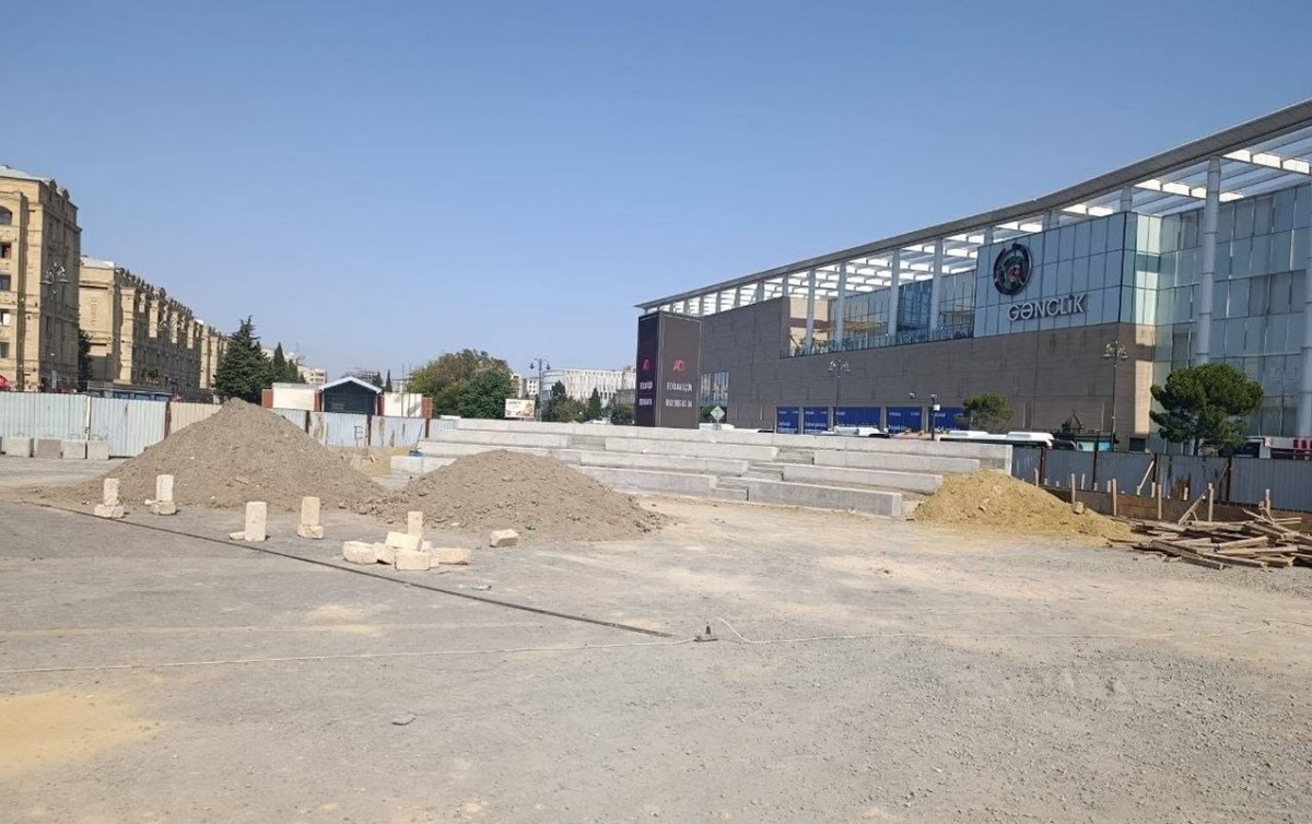 “Gənclik”dəki iki park birləşdirilir - Yeni fotolar