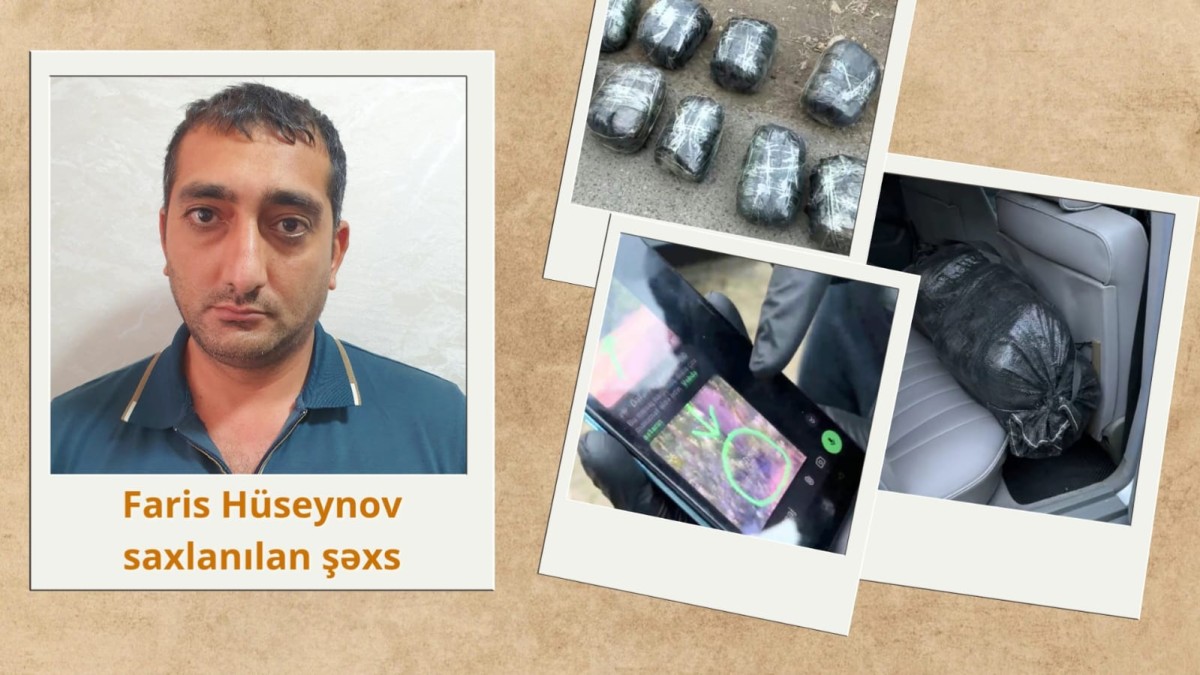 Lerikdə avtomobildən 9 kiloqram marixuana aşkarlandı