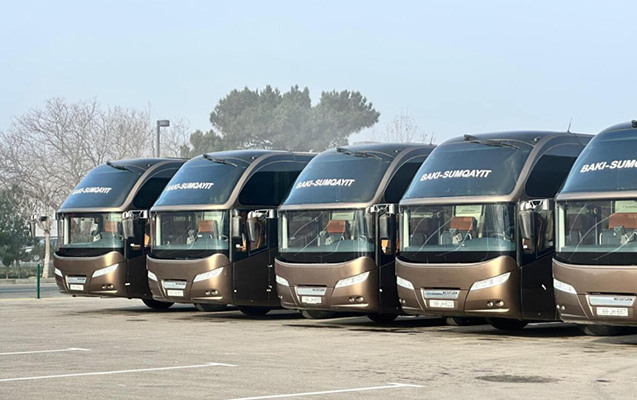 Bu avtobusda gediş haqqı manat yarım olacaq