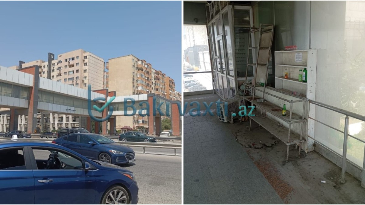 Üfunət qoxan keçid keçilməz olub: AAYDA deyir ki... – FOTOLAR - YENİLƏNİB
