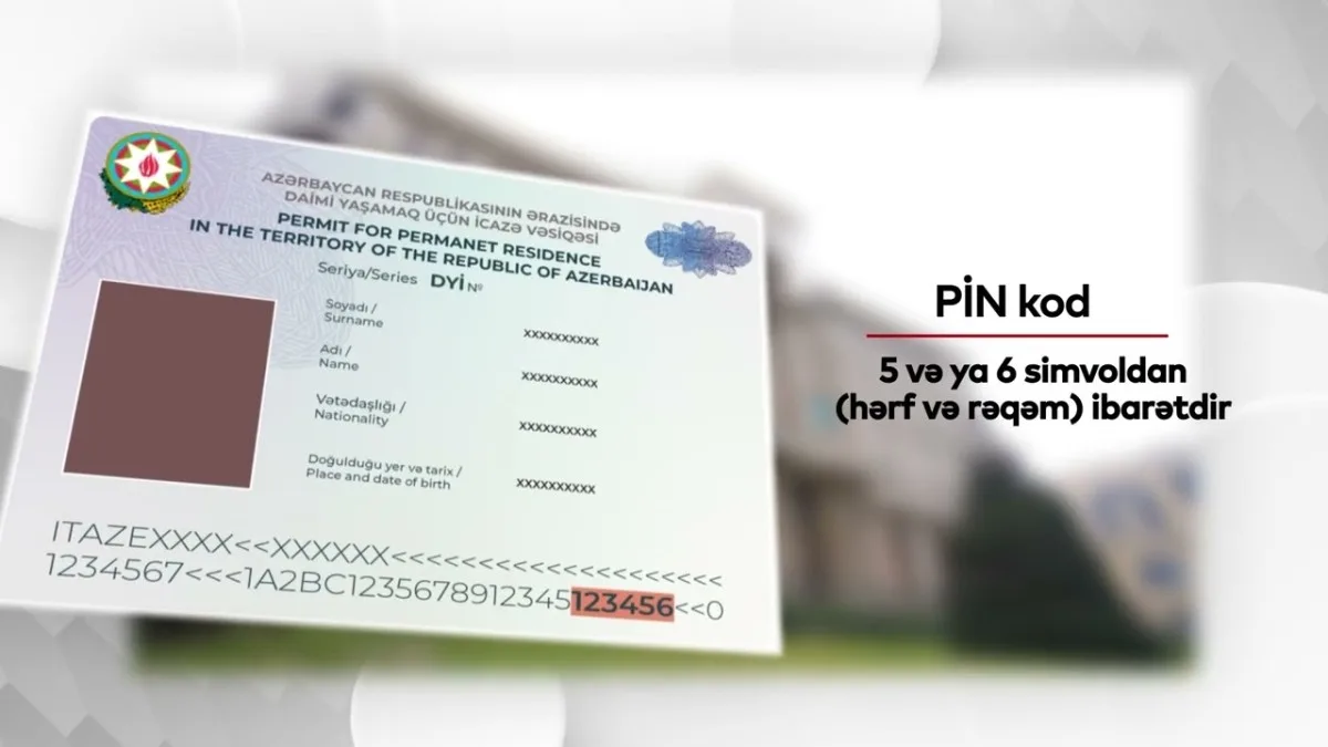 Yaşayış icazəsi vəsiqələri tam elektron formata keçiriləcək