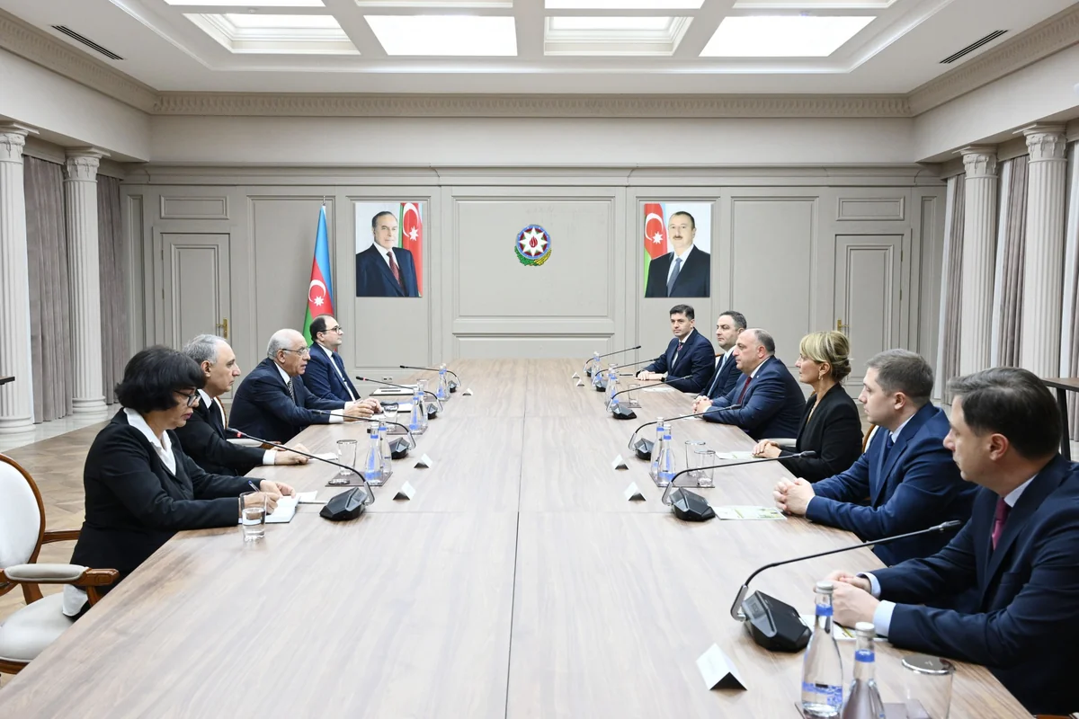 Əli Əsədov Qvarakidze ilə görüşüb