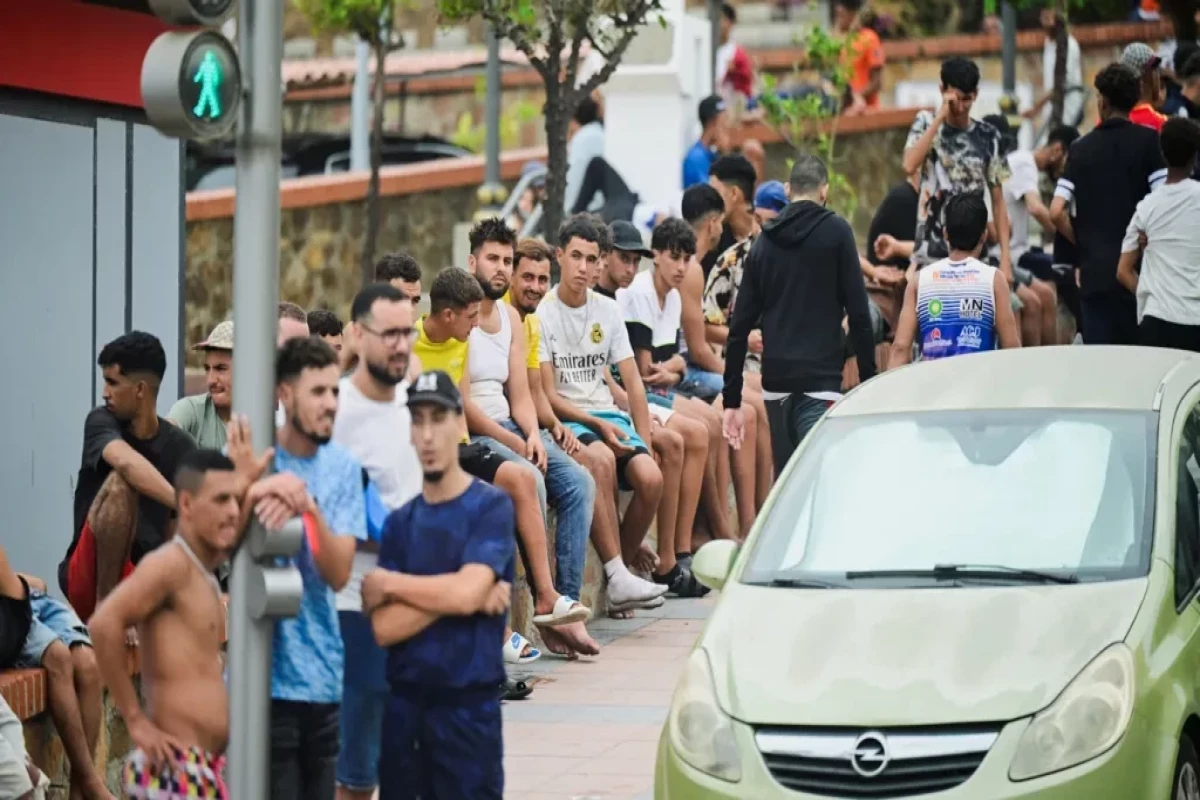 Mərakeşdən Seutaya 24 saatda 49 minə yaxın miqrant keçib