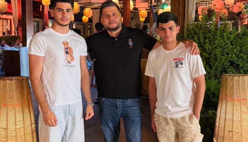 Zaur Kamal bağında oğluna ad günü etdi - FOTO