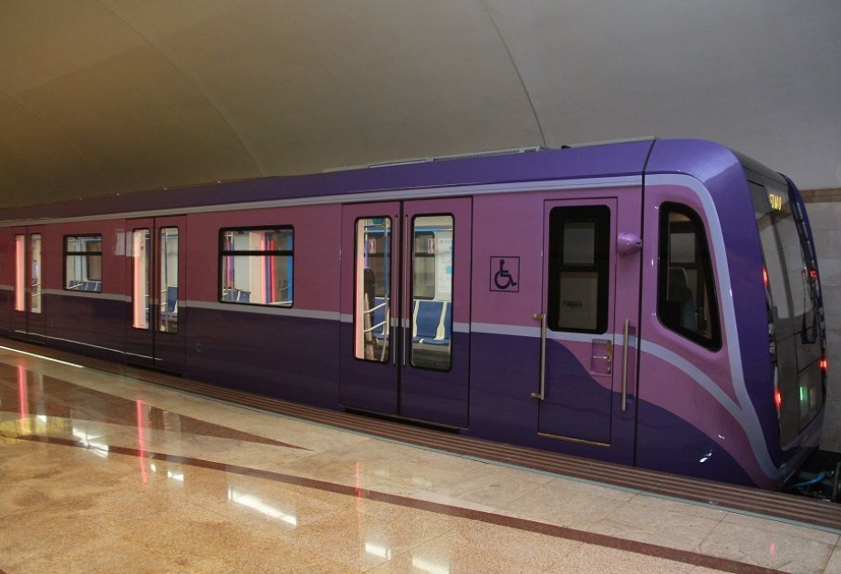 Bakıda metro ilə sərnişindaşıma artıb