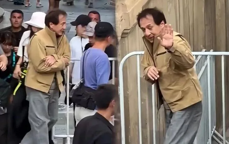 Bakıdakı çəkiliş zamanı Ceki Çanın qolu zədələndi