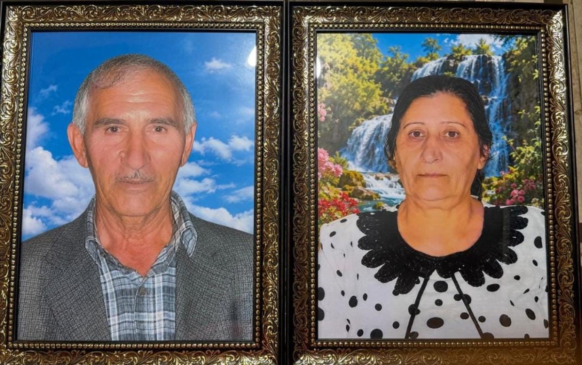 Yandırılaraq öldürülən ər-arvadın - FOTOSU