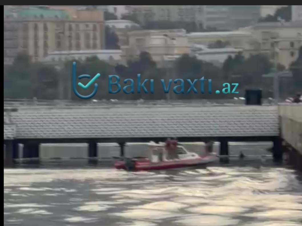 Özünü dənizə atan şəxs XİLAS EDİLDİ - YENİLƏNİB