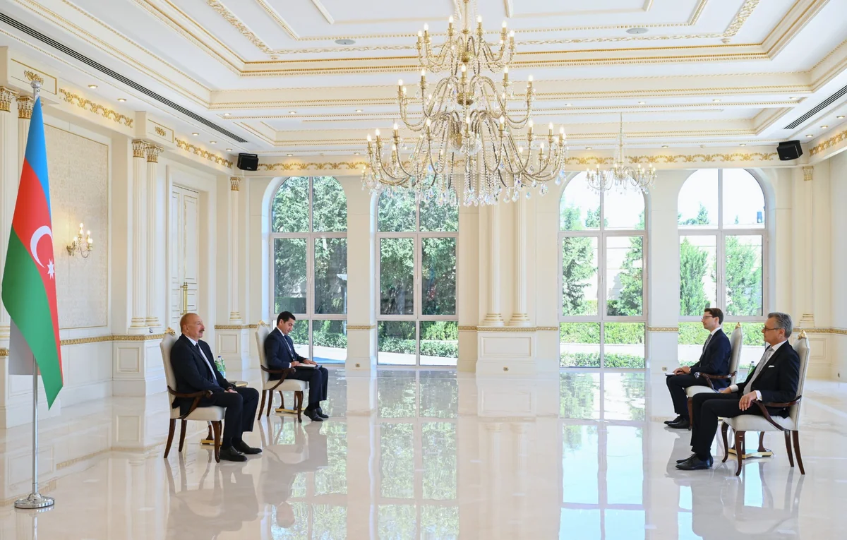 İlham Əliyev Almaniyanın yeni səfirinin etimadnaməsini qəbul edib