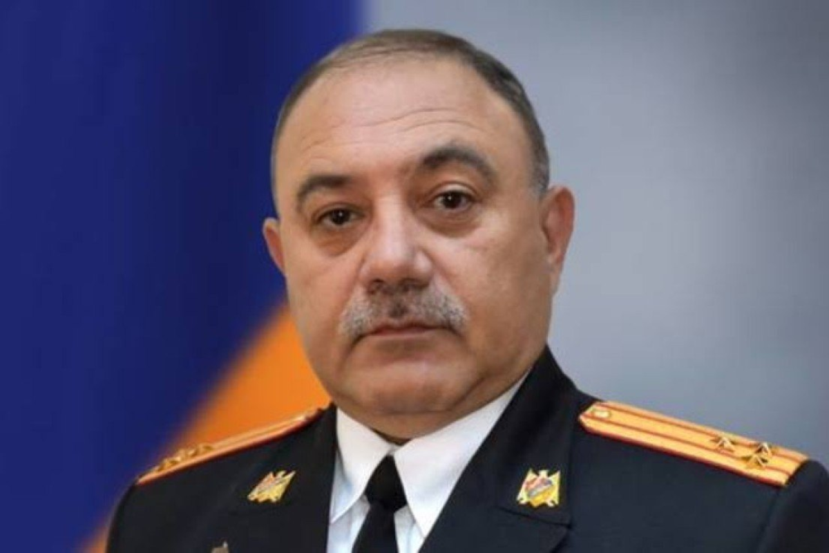 Ermənistan Hərbi Polisinin rəisi istefa etdi