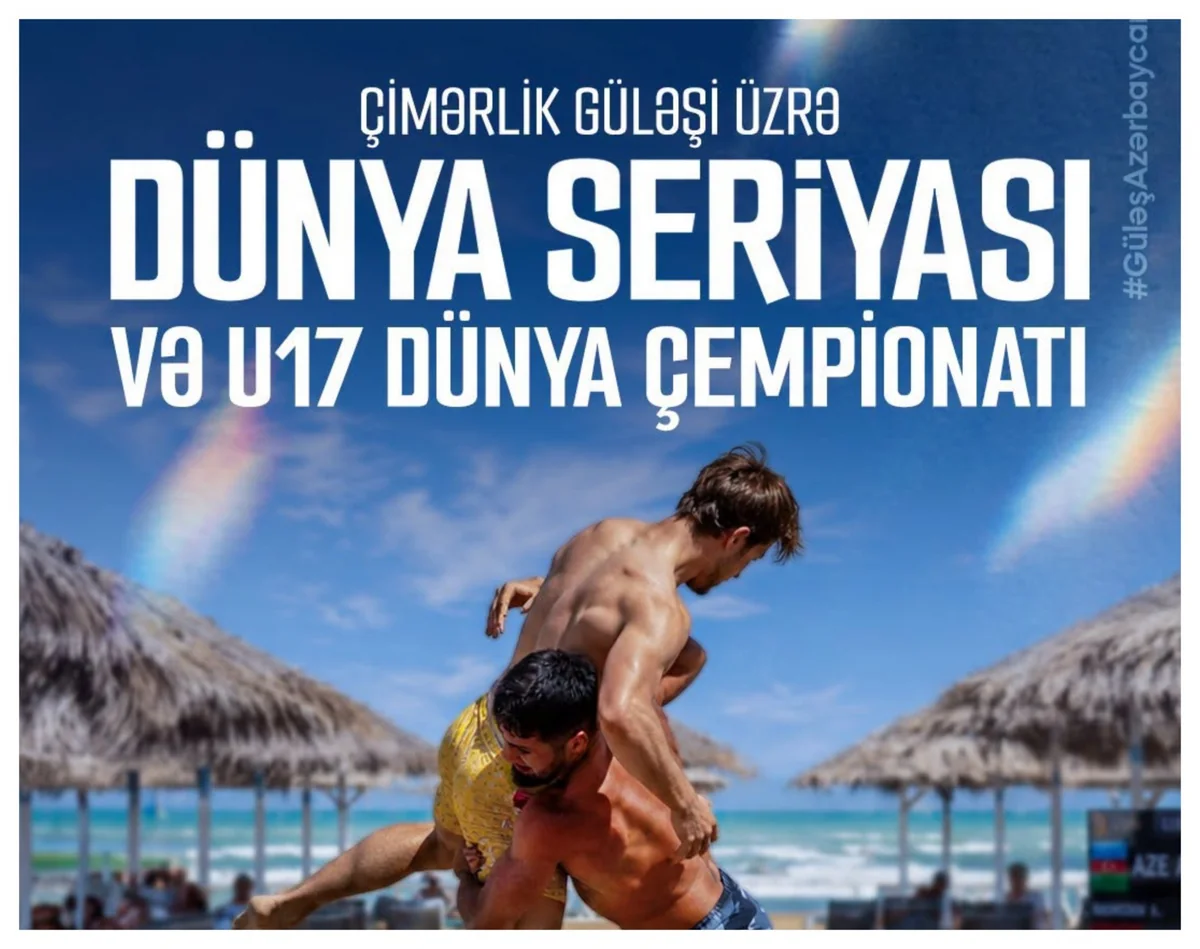 Azərbaycanda ilk dəfə çimərlik güləşi üzrə U-17 dünya çempionatı keçiriləcək