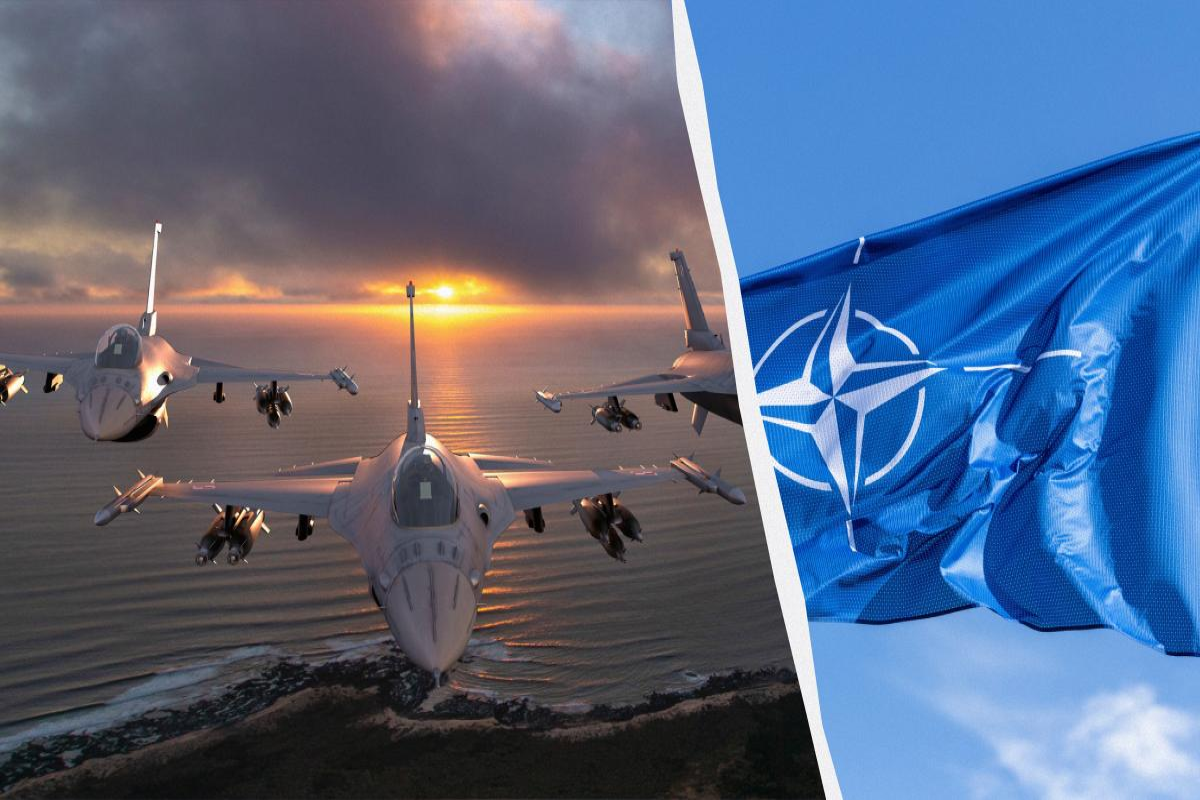 NATO qırıcıları bu PUA-nı vurub