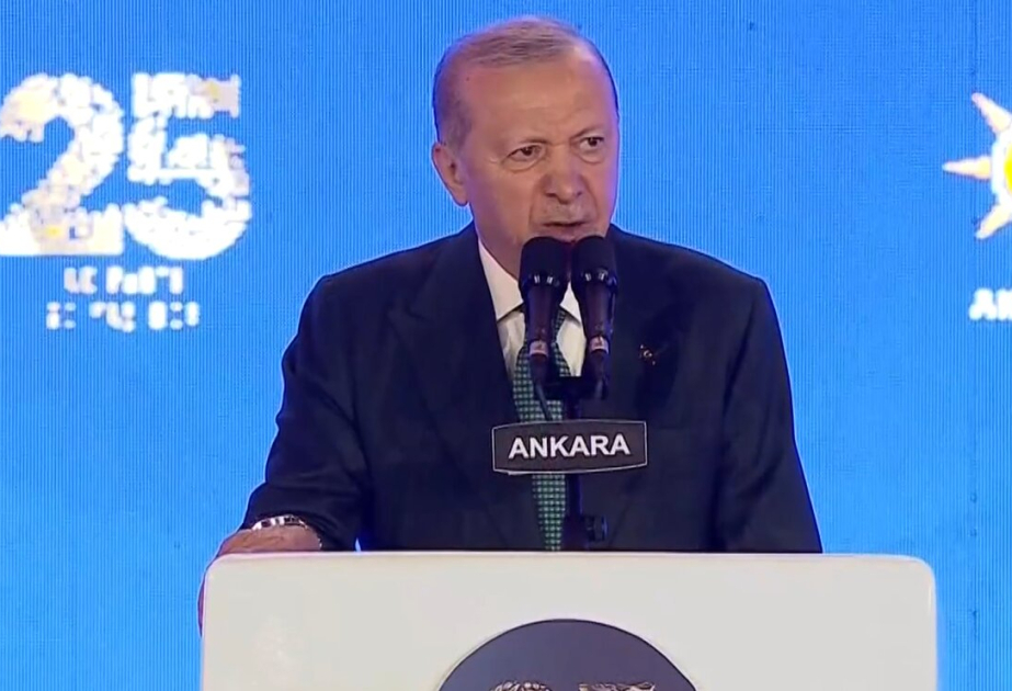 Ərdoğan: AK Parti – Türkiyənin uğurlarının əsas hərəkətverici qüvvəsidir