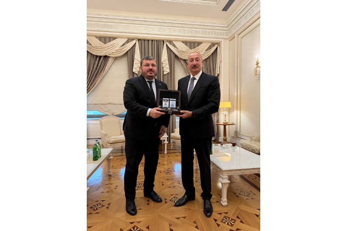 Ukrayna səfiri Prezidentə təşəkkür edib