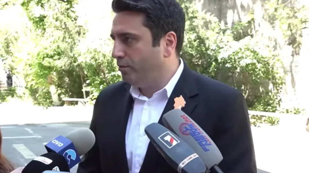 Alen Simonyan yeni təyinatından danışdı