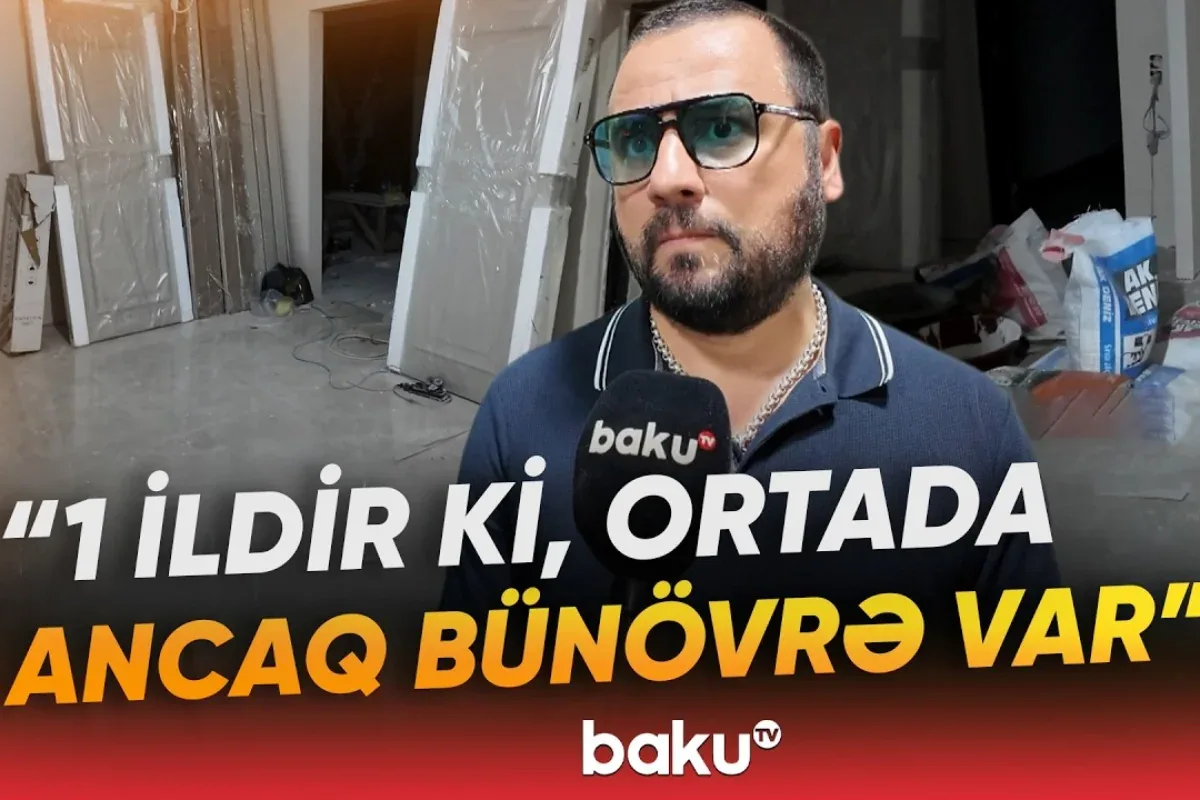 Tikinti şirkəti vətəndaşların başına oyun açıb? - VİDEO