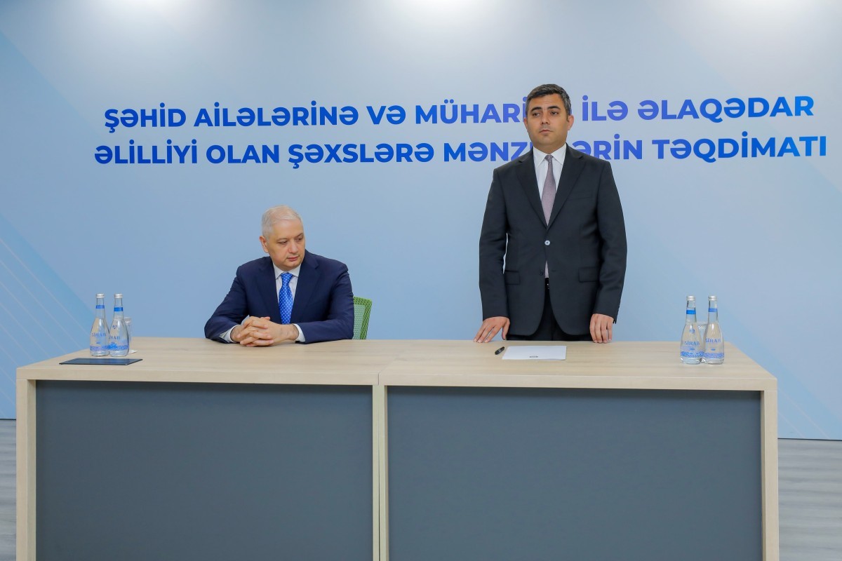Naxçıvanda bu şəxslərə mənzil verildi - FOTOLAR