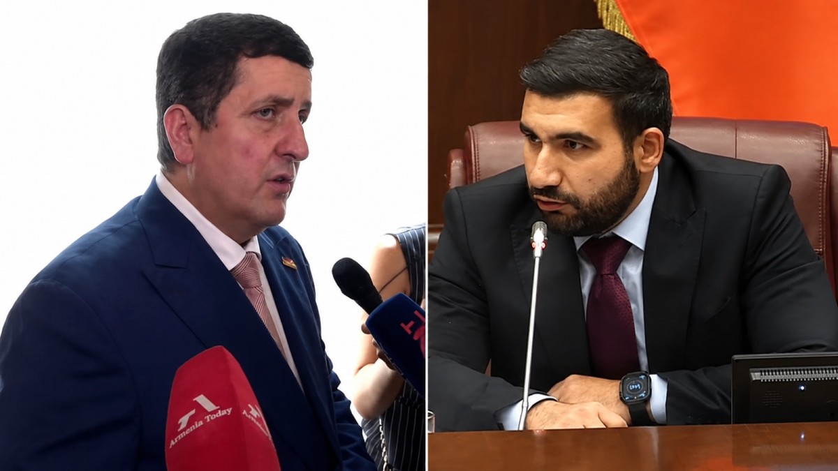 Ermənistan Parlamentində qarşıdurma: Deputat zaldan çıxarıldı