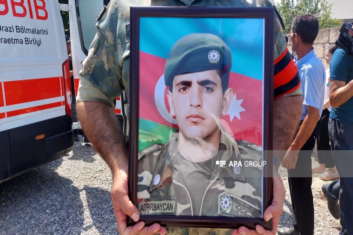 İtkin-şəhidi Sərdar İsmayılov dəfn olundu - FOTO