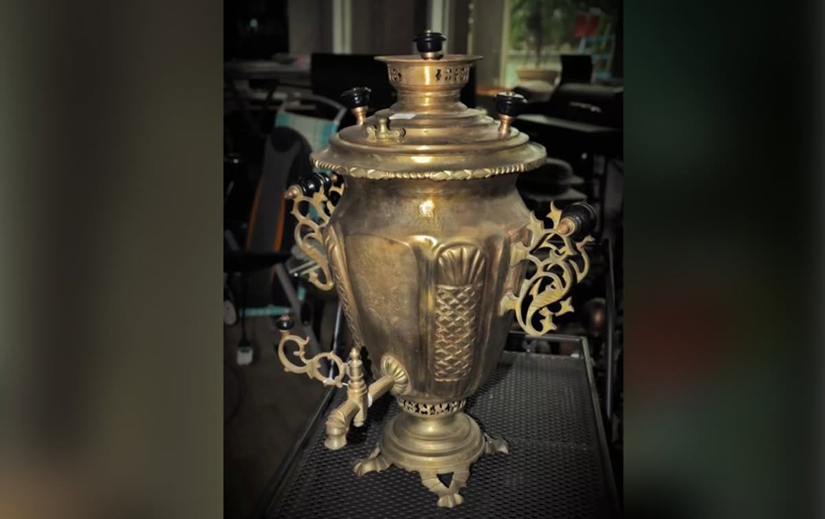 Samovar oğurlayan qazi tutuldu