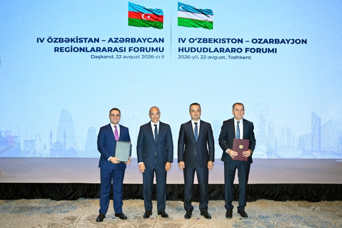 Azərbaycan və Özbəkistan arasında sənədlər İMZALANDI - FOTO