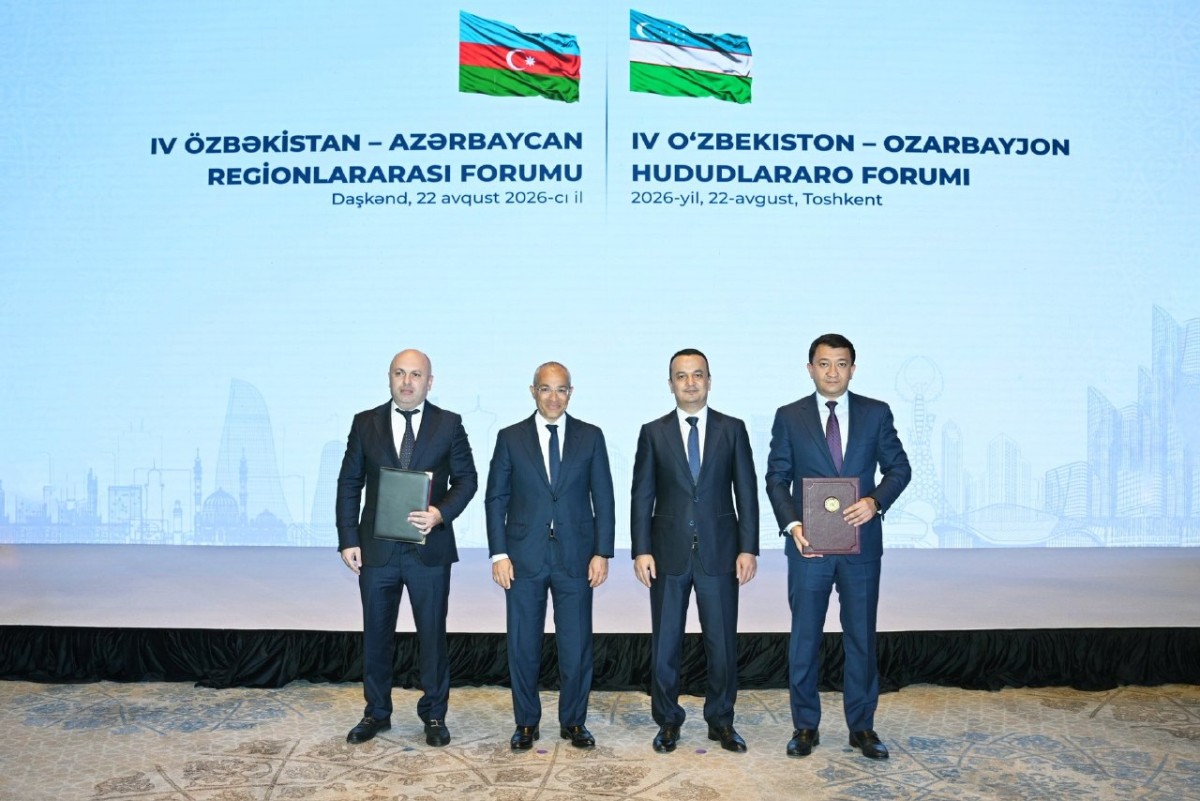 Azərbaycan və Özbəkistan arasında sənədlər İMZALANDI - FOTO