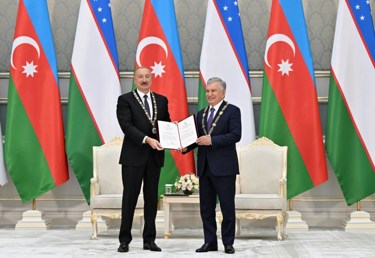 Prezidentlərin təltifolunma mərasimi keçirilib